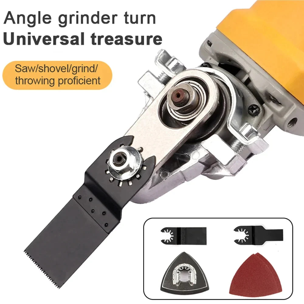 Accesoriu universal pentru polizor unghiular - Convertor de tăiere, lustruire și șlefuire all-in-one
