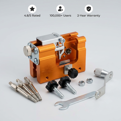 Kit d'affûtage pour tronçonneuse (3 têtes)