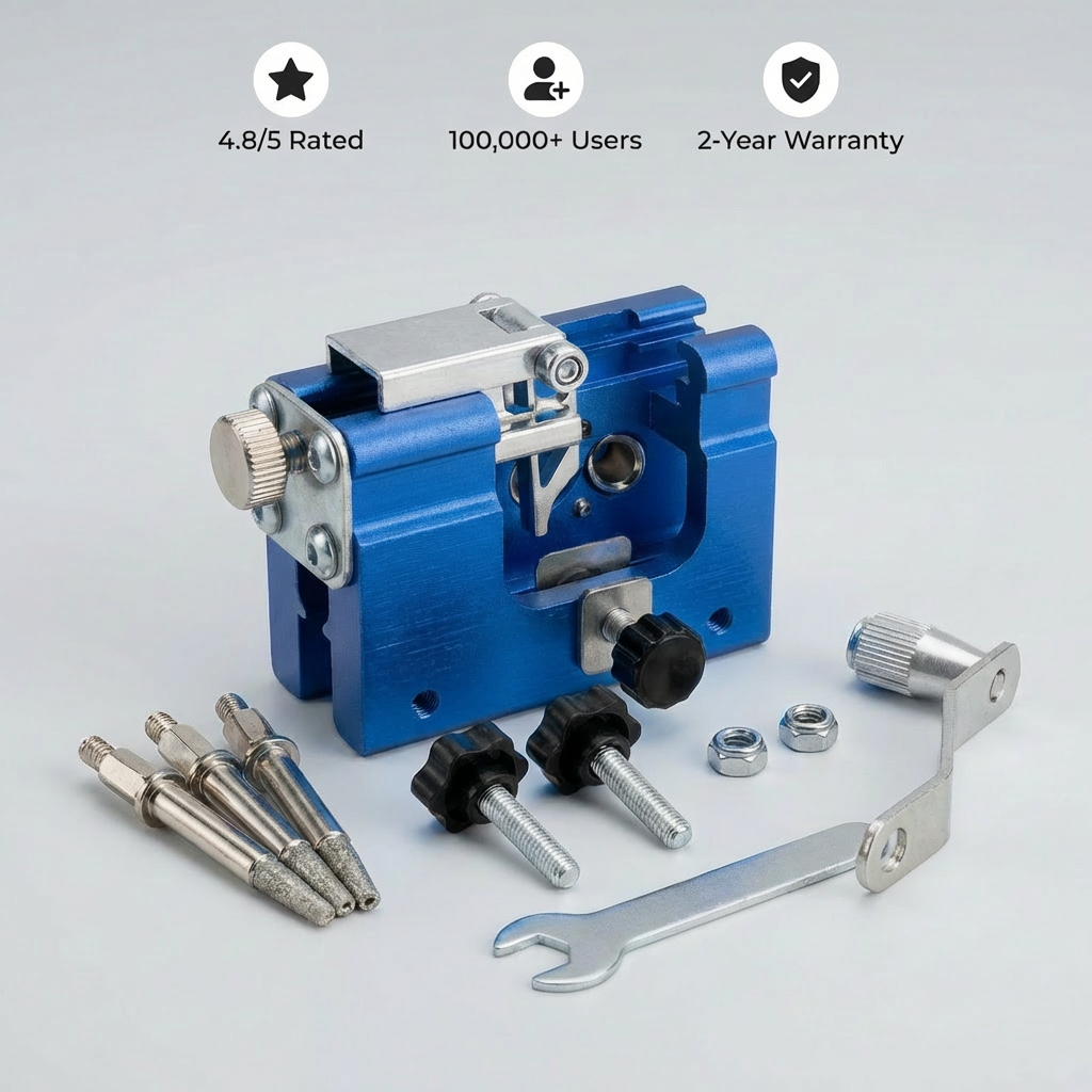 Kit d'affûtage pour tronçonneuse (3 têtes)